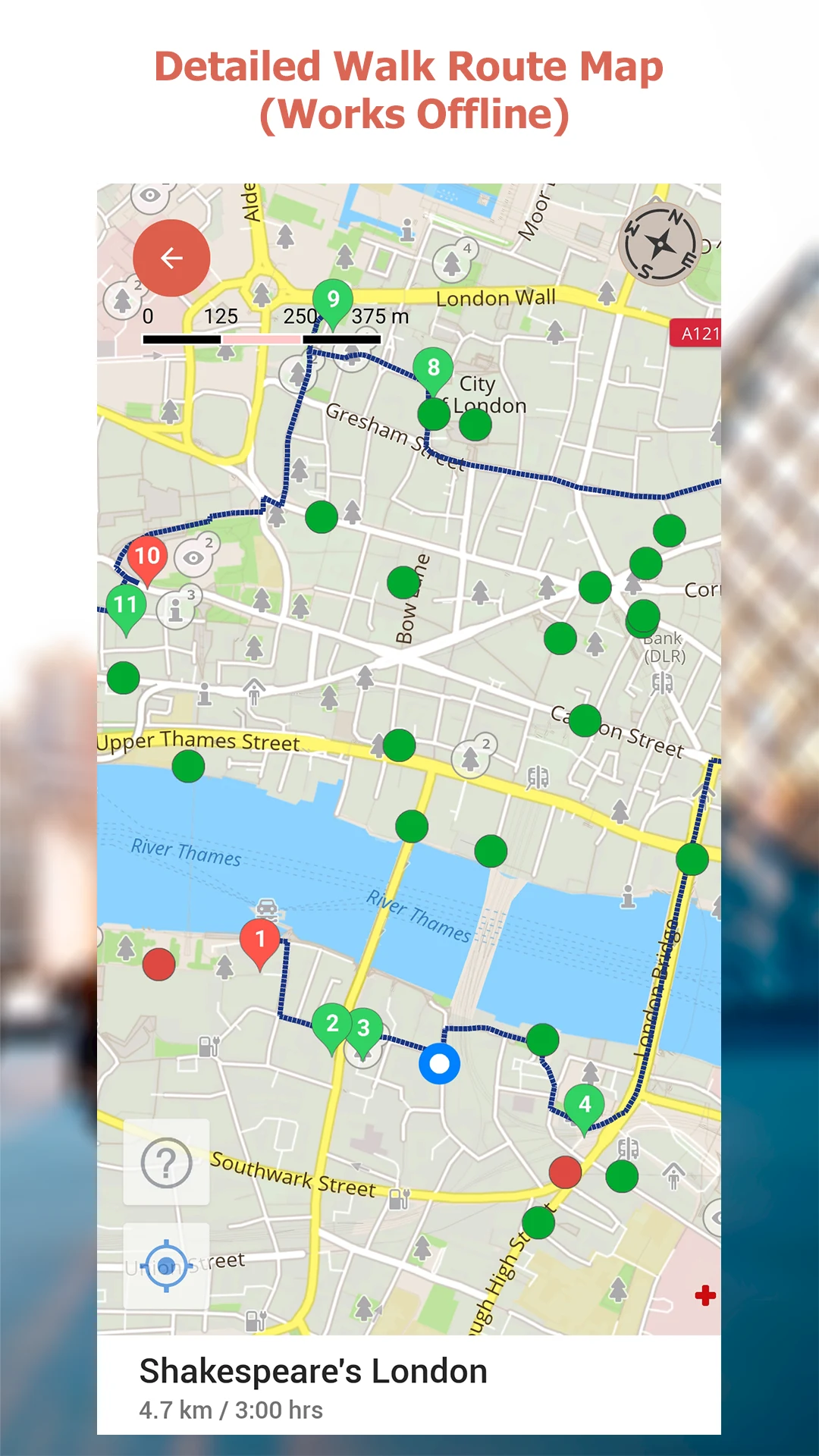 Mombasa Map and Walks screenshot
